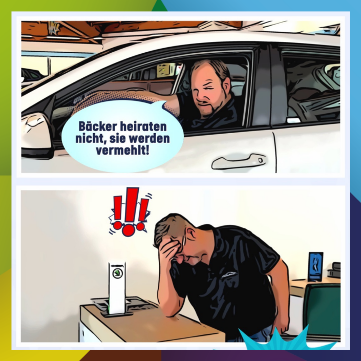 Autohaus Bauer Comics