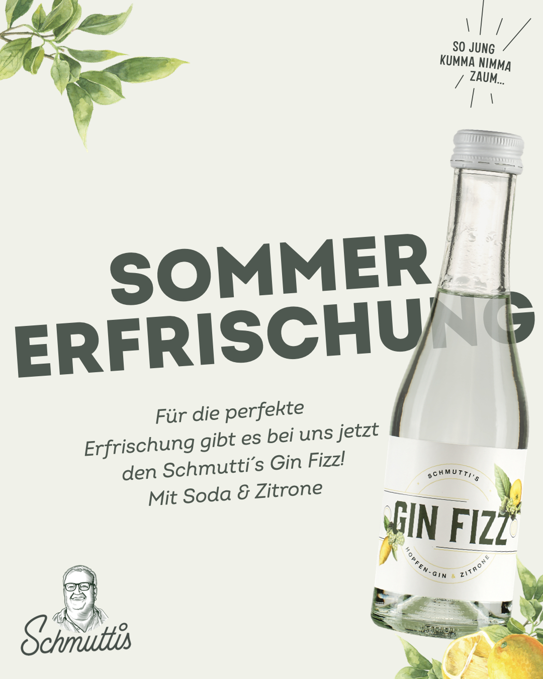 Getränke Design: Schmutti’s – Gin Fizz und Gin Tonic