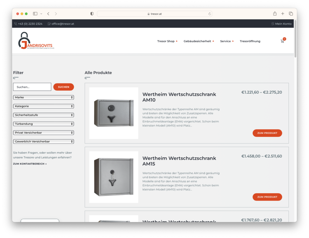 Tresor.at – Jandrisovits