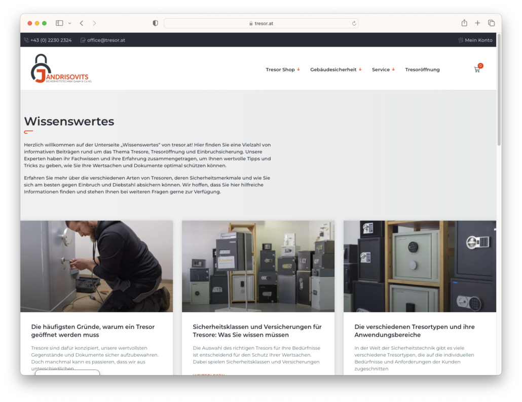 Tresor.at – Jandrisovits
