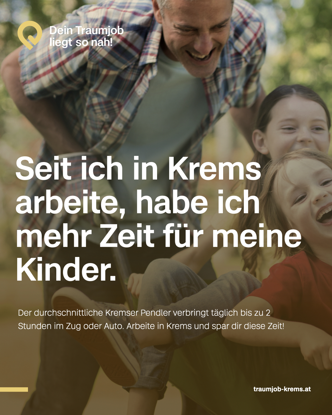 Entwicklung Kampagne und Jobplattform für AMS & Wirtschaftsbeirat Krems