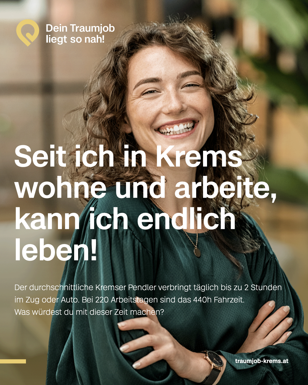 Entwicklung Kampagne und Jobplattform für AMS & Wirtschaftsbeirat Krems