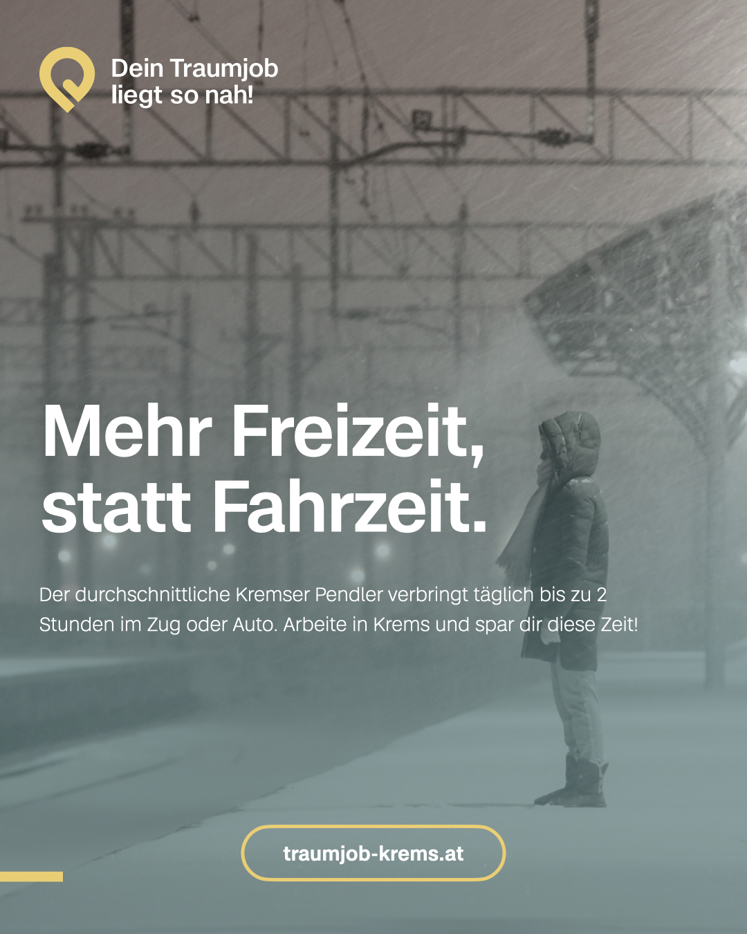 Entwicklung Kampagne und Jobplattform für AMS & Wirtschaftsbeirat Krems