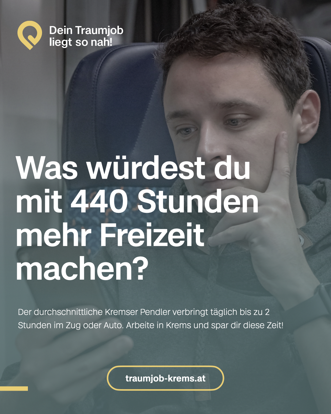 Entwicklung Kampagne und Jobplattform für AMS & Wirtschaftsbeirat Krems