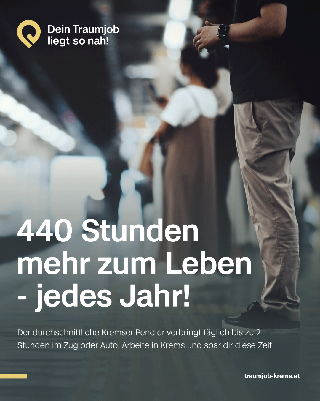Entwicklung Kampagne und Jobplattform für AMS & Wirtschaftsbeirat Krems