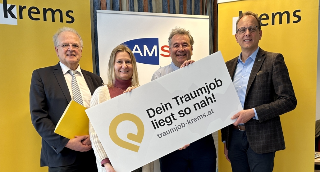 Entwicklung Kampagne und Jobplattform für AMS & Wirtschaftsbeirat Krems