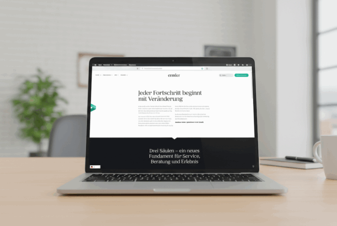 Projektbegleitung Landingpage Ermler am See