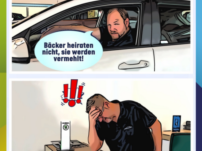 Autohaus Bauer Comics